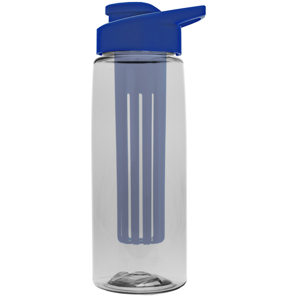 Flair Infuser Tritan™ Wide Mouth Sports Bottle, 26oz. - Drink Thru Lid