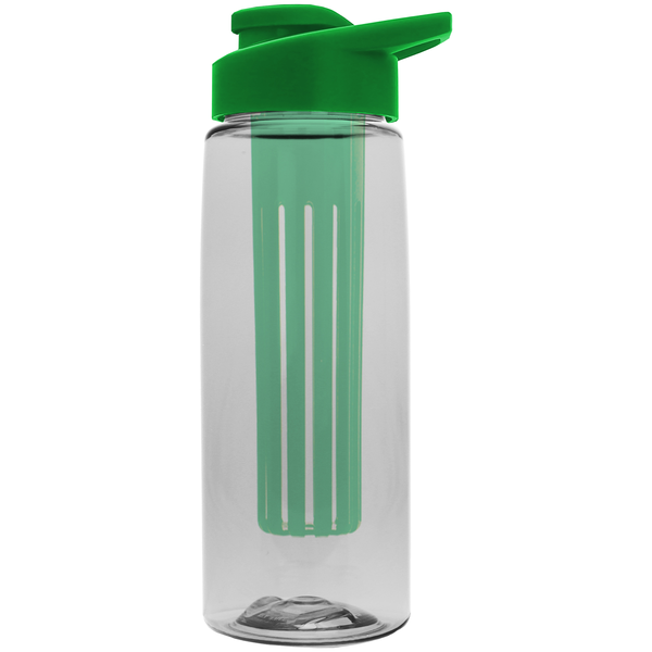 Flair Infuser Tritan™ Wide Mouth Sports Bottle, 26oz. - Drink Thru Lid