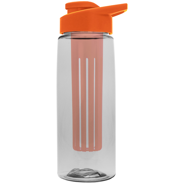 Flair Infuser Tritan™ Wide Mouth Sports Bottle, 26oz. - Drink Thru Lid