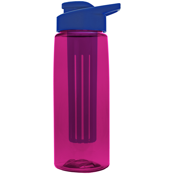 Flair Infuser Tritan™ Wide Mouth Sports Bottle, 26oz. - Drink Thru Lid