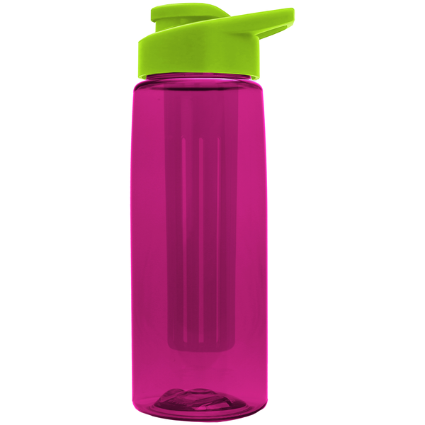 Flair Infuser Tritan™ Wide Mouth Sports Bottle, 26oz. - Drink Thru Lid