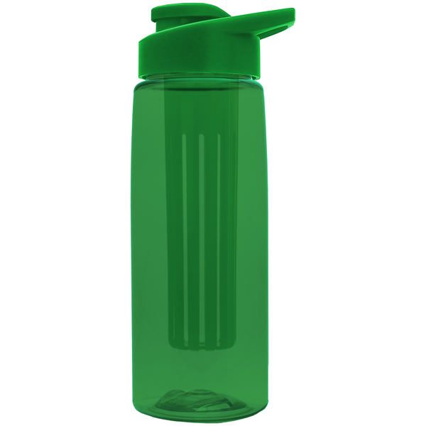 Flair Infuser Tritan™ Wide Mouth Sports Bottle, 26oz. - Drink Thru Lid