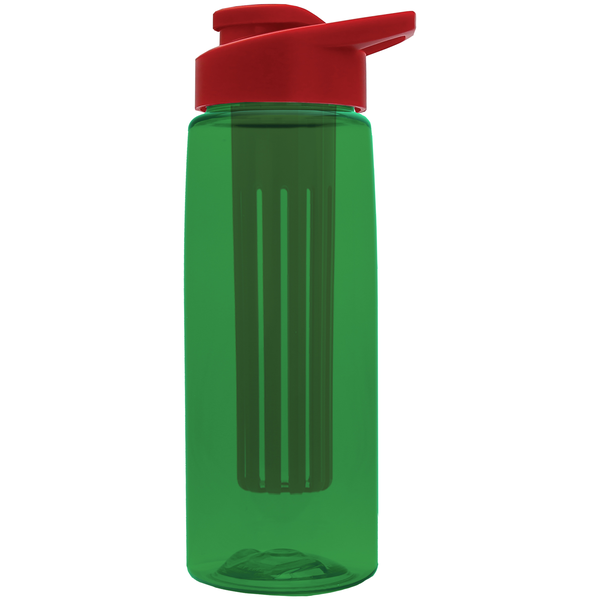 Flair Infuser Tritan™ Wide Mouth Sports Bottle, 26oz. - Drink Thru Lid