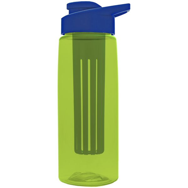 Flair Infuser Tritan™ Wide Mouth Sports Bottle, 26oz. - Drink Thru Lid