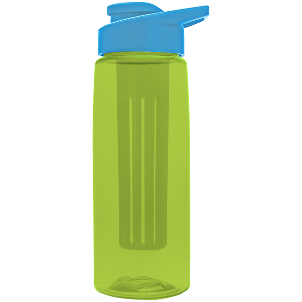 Flair Infuser Tritan™ Wide Mouth Sports Bottle, 26oz. - Drink Thru Lid