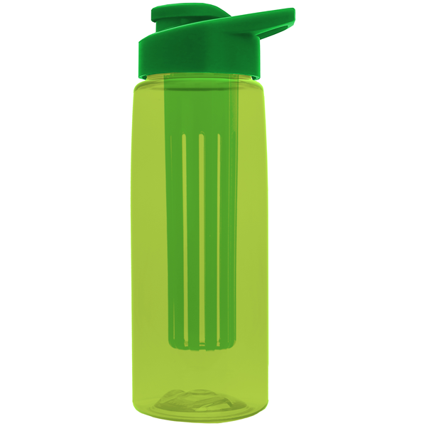 Flair Infuser Tritan™ Wide Mouth Sports Bottle, 26oz. - Drink Thru Lid