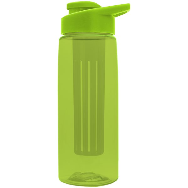 Flair Infuser Tritan™ Wide Mouth Sports Bottle, 26oz. - Drink Thru Lid