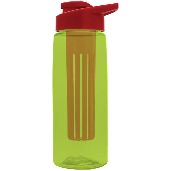 Flair Infuser Tritan™ Wide Mouth Sports Bottle, 26oz. - Drink Thru Lid