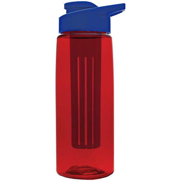 Flair Infuser Tritan™ Wide Mouth Sports Bottle, 26oz. - Drink Thru Lid