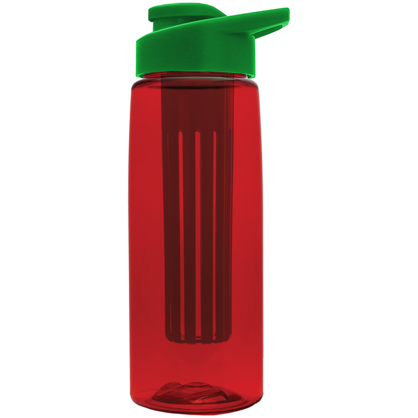 Flair Infuser Tritan™ Wide Mouth Sports Bottle, 26oz. - Drink Thru Lid