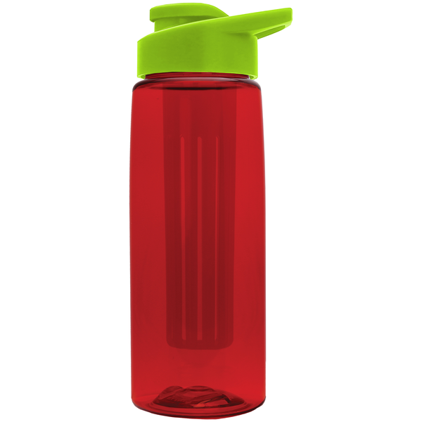 Flair Infuser Tritan™ Wide Mouth Sports Bottle, 26oz. - Drink Thru Lid