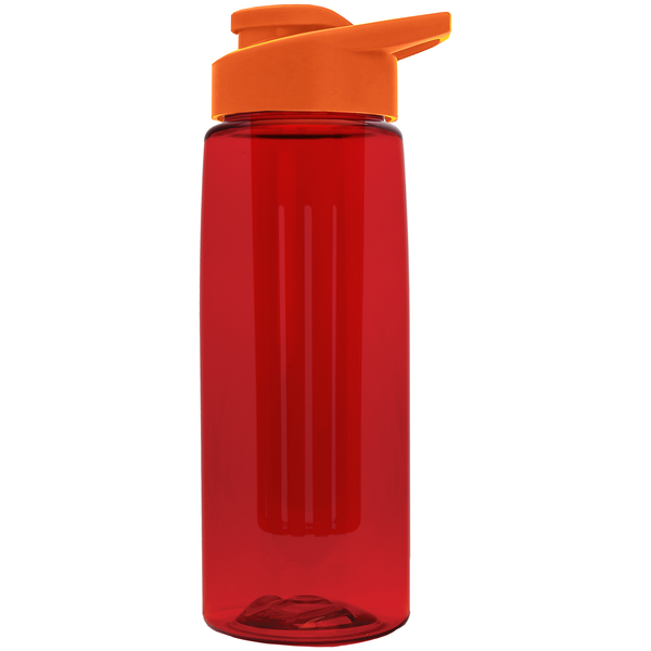 Flair Infuser Tritan™ Wide Mouth Sports Bottle, 26oz. - Drink Thru Lid