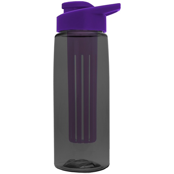 Flair Infuser Tritan™ Wide Mouth Sports Bottle, 26oz. - Drink Thru Lid