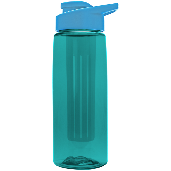 Flair Infuser Tritan™ Wide Mouth Sports Bottle, 26oz. - Drink Thru Lid