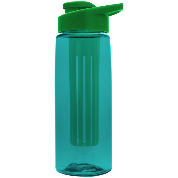 Flair Infuser Tritan™ Wide Mouth Sports Bottle, 26oz. - Drink Thru Lid