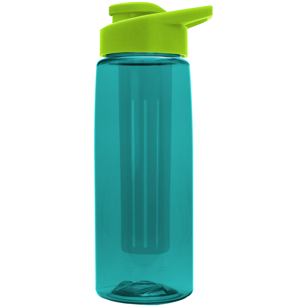 Flair Infuser Tritan™ Wide Mouth Sports Bottle, 26oz. - Drink Thru Lid