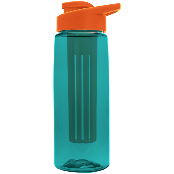 Flair Infuser Tritan™ Wide Mouth Sports Bottle, 26oz. - Drink Thru Lid