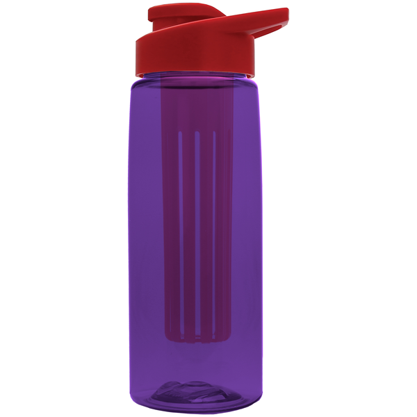 Flair Infuser Tritan™ Wide Mouth Sports Bottle, 26oz. - Drink Thru Lid