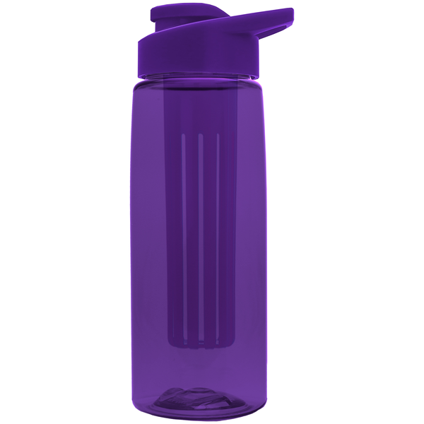 Flair Infuser Tritan™ Wide Mouth Sports Bottle, 26oz. - Drink Thru Lid