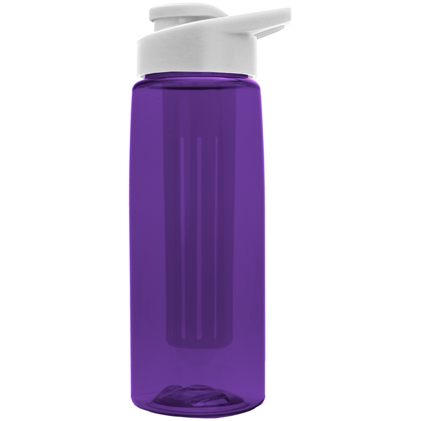 Flair Infuser Tritan™ Wide Mouth Sports Bottle, 26oz. - Drink Thru Lid