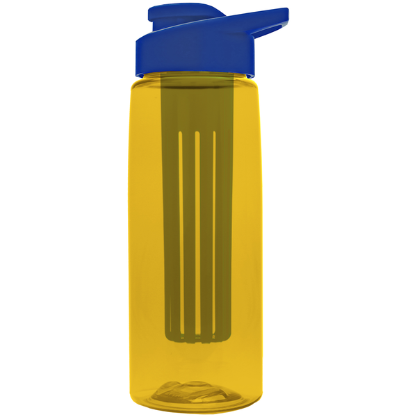 Flair Infuser Tritan™ Wide Mouth Sports Bottle, 26oz. - Drink Thru Lid