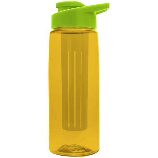 Flair Infuser Tritan™ Wide Mouth Sports Bottle, 26oz. - Drink Thru Lid