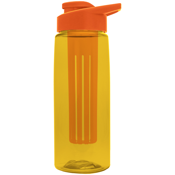 Flair Infuser Tritan™ Wide Mouth Sports Bottle, 26oz. - Drink Thru Lid