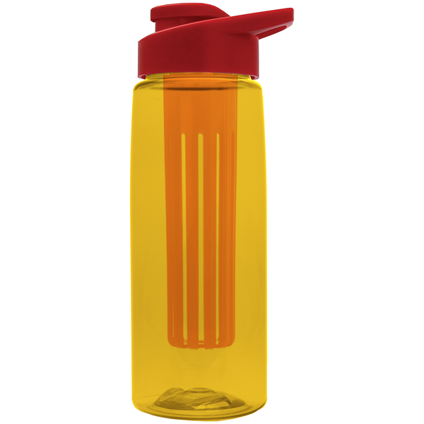 Flair Infuser Tritan™ Wide Mouth Sports Bottle, 26oz. - Drink Thru Lid