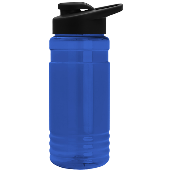 Groove Tritan™ Transparent Sports Bottle, 20oz. - Drink Thru Lid