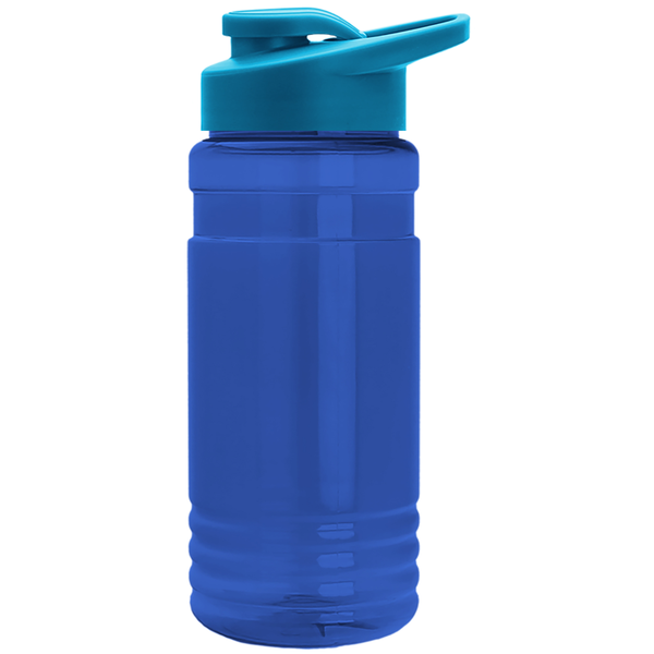 Groove Tritan™ Transparent Sports Bottle, 20oz. - Drink Thru Lid