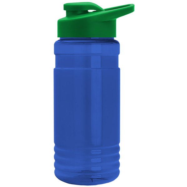 Groove Tritan™ Transparent Sports Bottle, 20oz. - Drink Thru Lid