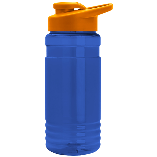 Groove Tritan™ Transparent Sports Bottle, 20oz. - Drink Thru Lid