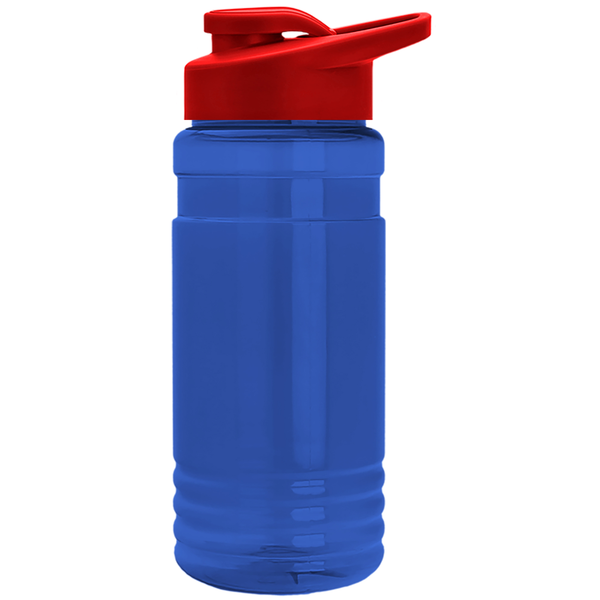Groove Tritan™ Transparent Sports Bottle, 20oz. - Drink Thru Lid