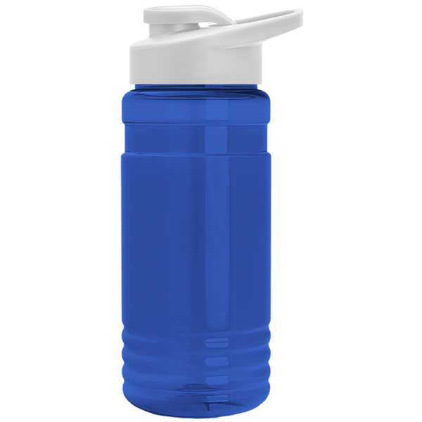 Groove Tritan™ Transparent Sports Bottle, 20oz. - Drink Thru Lid