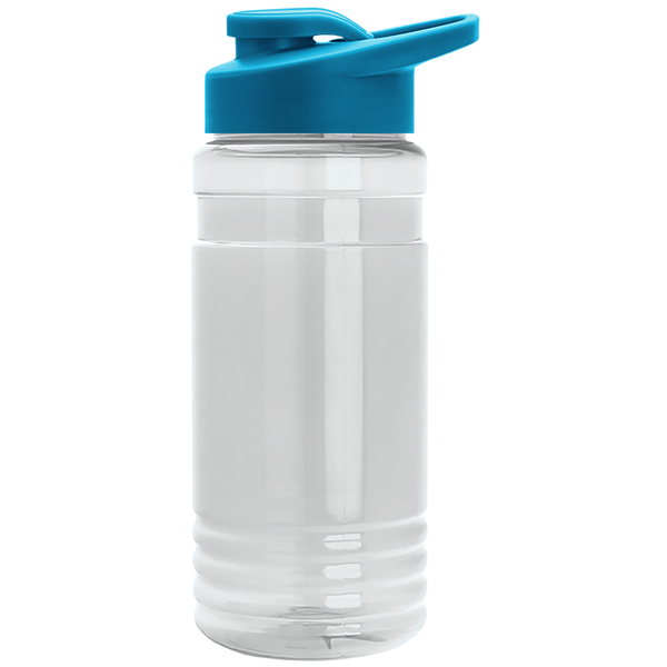 Groove Tritan™ Transparent Sports Bottle, 20oz. - Drink Thru Lid