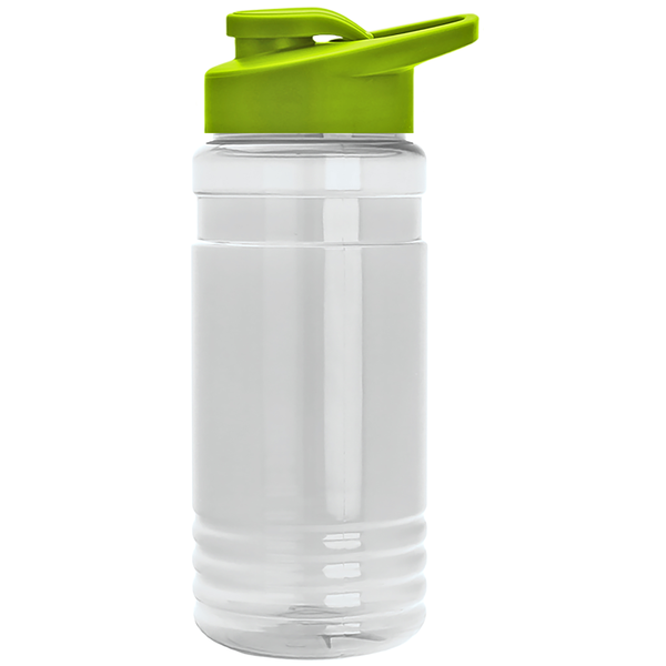 Groove Tritan™ Transparent Sports Bottle, 20oz. - Drink Thru Lid