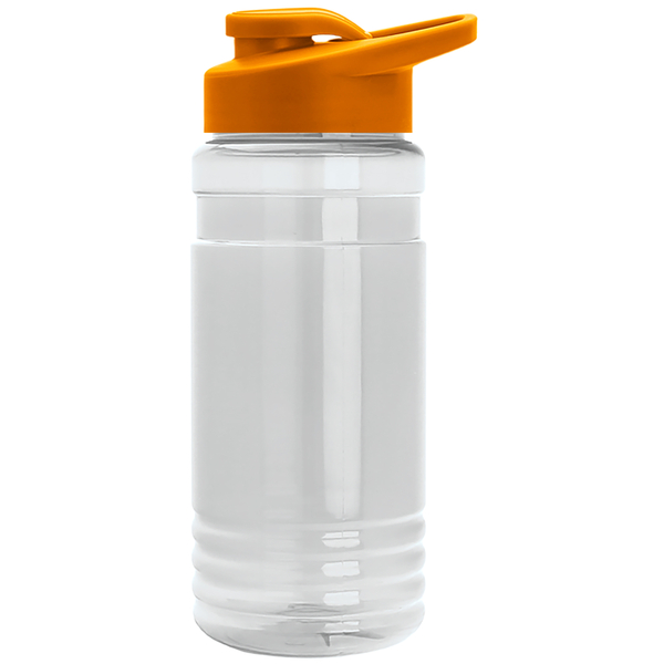 Groove Tritan™ Transparent Sports Bottle, 20oz. - Drink Thru Lid