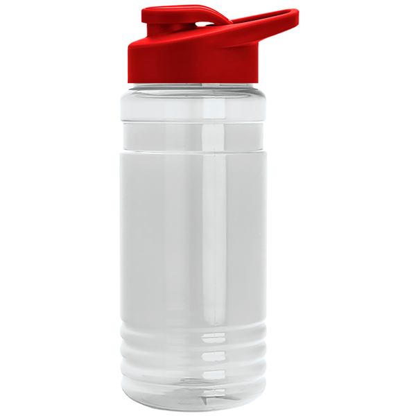 Groove Tritan™ Transparent Sports Bottle, 20oz. - Drink Thru Lid