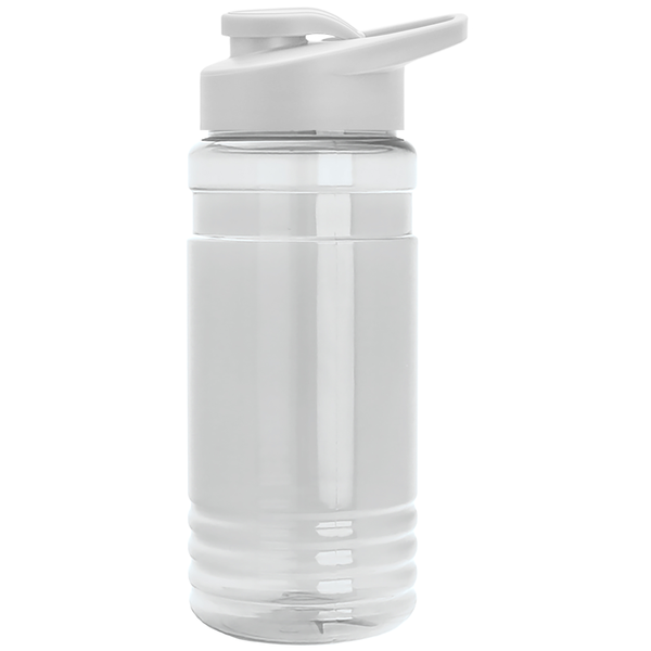 Groove Tritan™ Transparent Sports Bottle, 20oz. - Drink Thru Lid