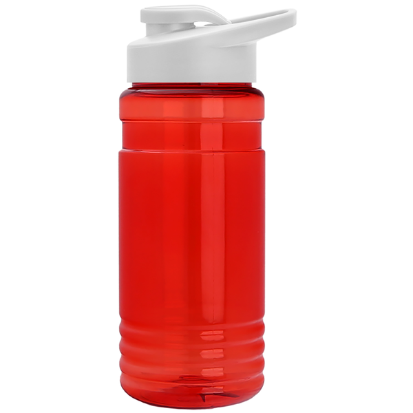 Groove Tritan™ Transparent Sports Bottle, 20oz. - Drink Thru Lid
