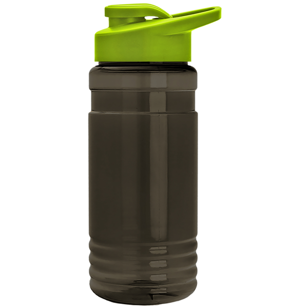 Groove Tritan™ Transparent Sports Bottle, 20oz. - Drink Thru Lid