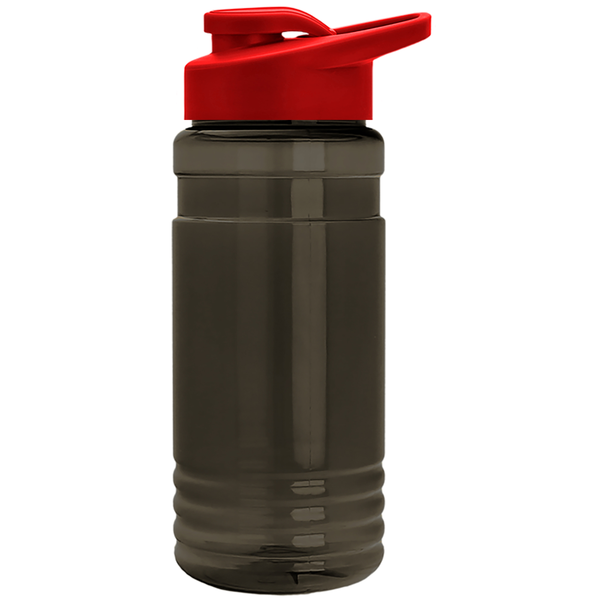 Groove Tritan™ Transparent Sports Bottle, 20oz. - Drink Thru Lid