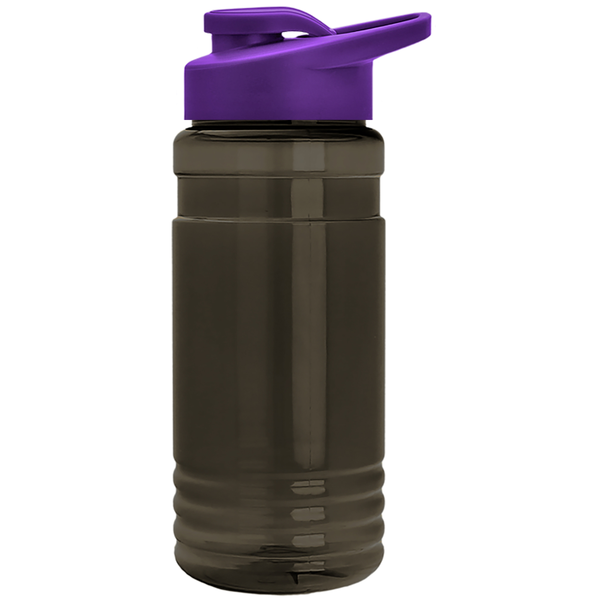 Groove Tritan™ Transparent Sports Bottle, 20oz. - Drink Thru Lid