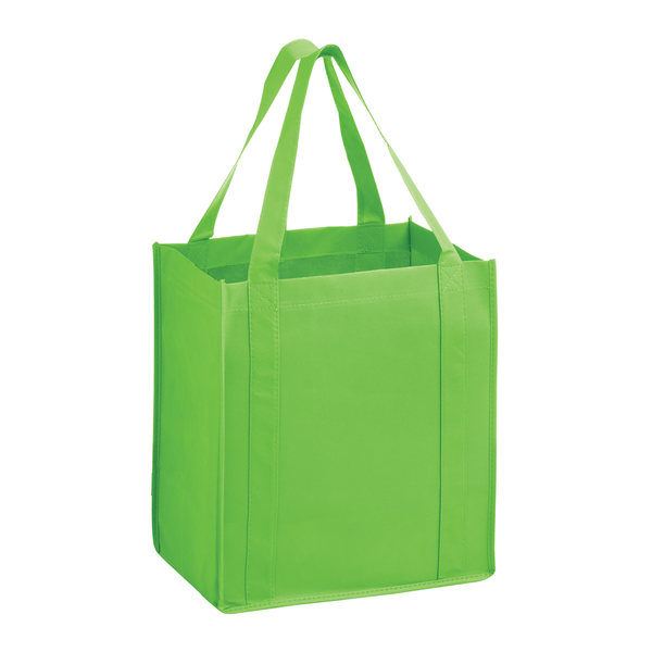 Superior Heavy Duty Non-Woven Grocery Tote with Poly Board Insert