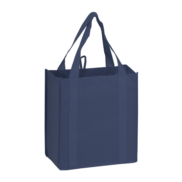 Superior Heavy Duty Non-Woven Grocery Tote with Poly Board Insert