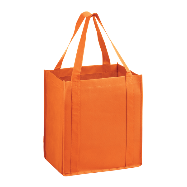 Superior Heavy Duty Non-Woven Grocery Tote with Poly Board Insert