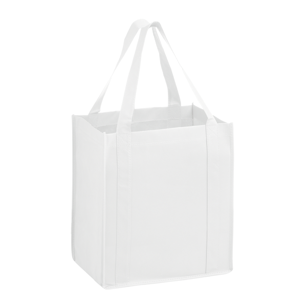 Superior Heavy Duty Non-Woven Grocery Tote with Poly Board Insert