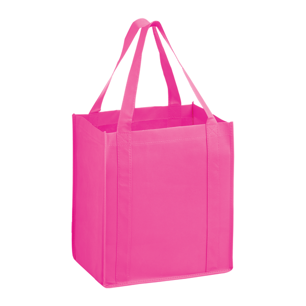 Superior Heavy Duty Non-Woven Grocery Tote with Poly Board Insert