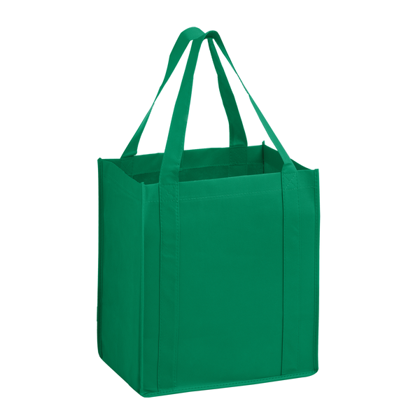 Superior Heavy Duty Non-Woven Grocery Tote with Poly Board Insert