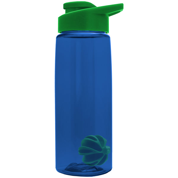 Flair Shaker Tritan™ Wide Mouth Sports Bottle, 26oz. - Drink Thru Lid